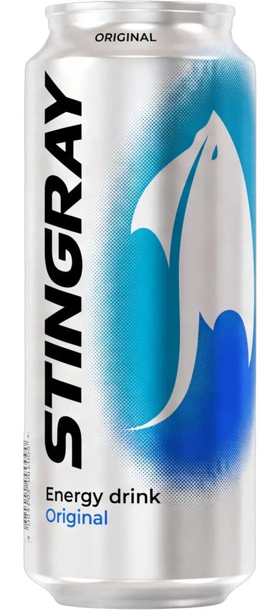 Банка энергетика Stingray, собранная в 3D